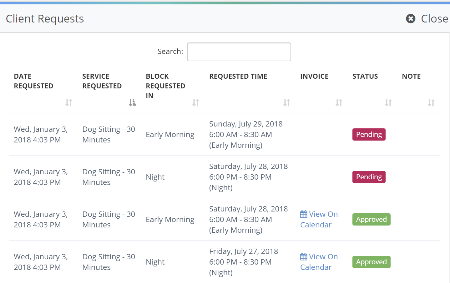 Past Orders Screen  Screen design, Screen, Past