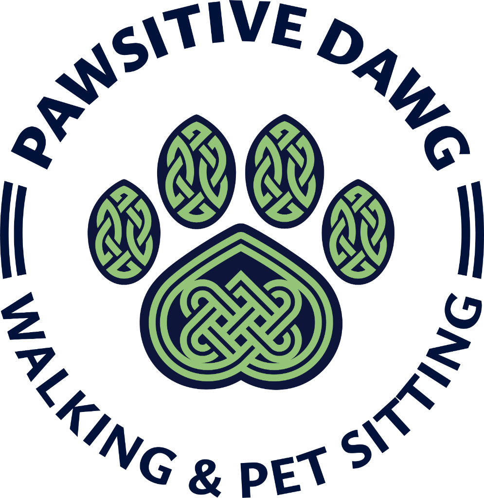 Pawsitive Dawg Walking and Pet Sitting, LLC Logo