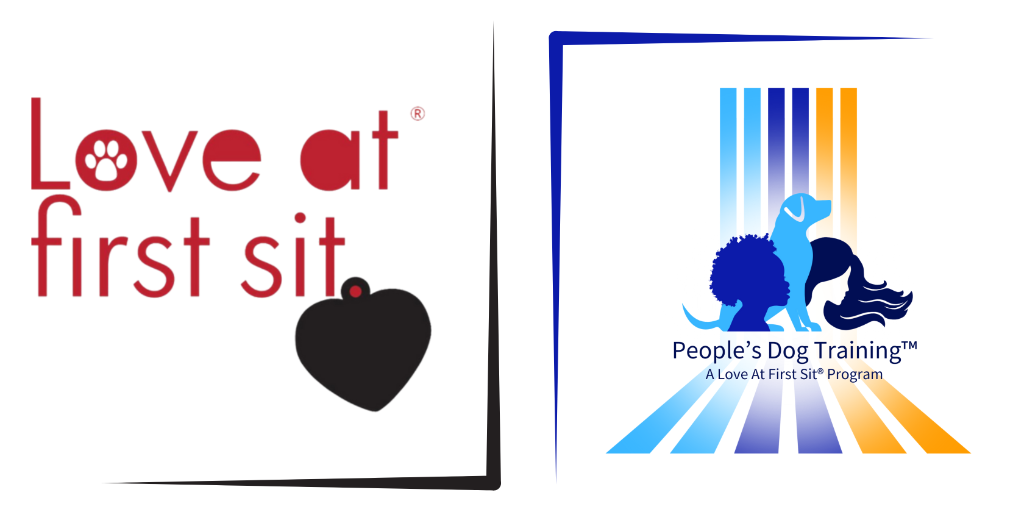 Love At First Sit® | People’s Dog Training™ Logo