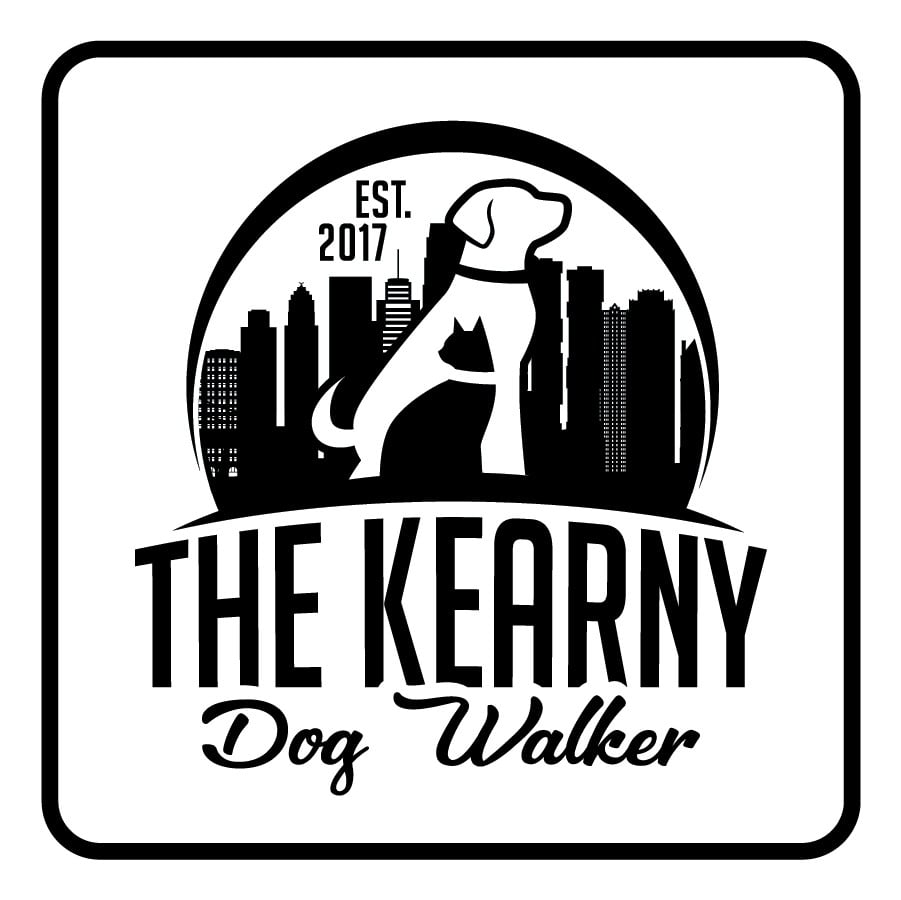 The Kearny Dog Walker  Logo