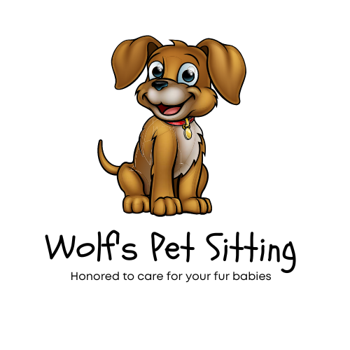 Wolf's' Pet Sitting Logo