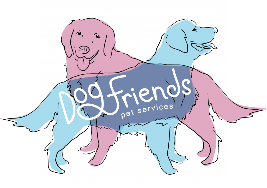 Dog Friends Pet Services Logo