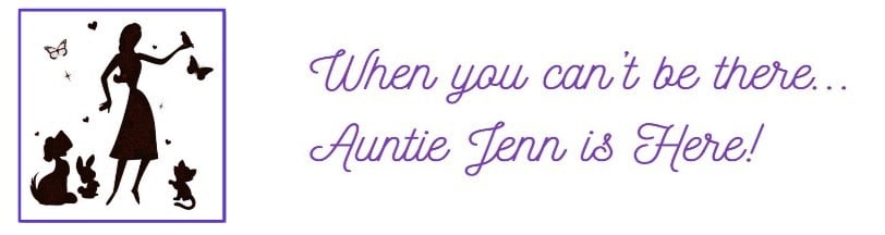 Auntie Jenn is Here! Logo