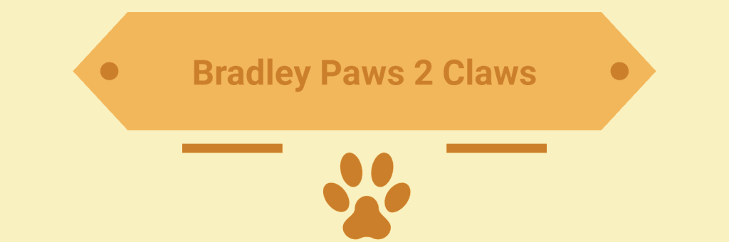 Bradley Paws 2 Claws Logo