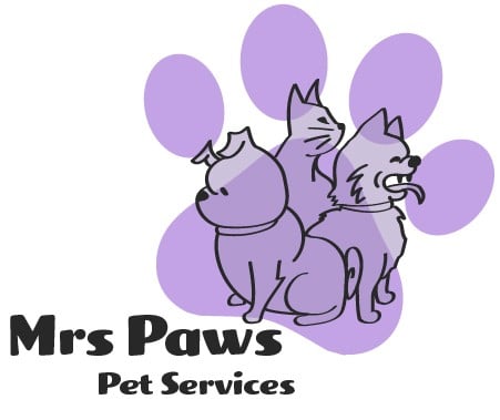 Mrs Paws Pet Services Logo