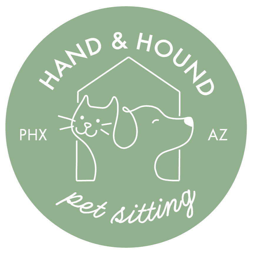 Hand and Hound Pet Sitting Logo