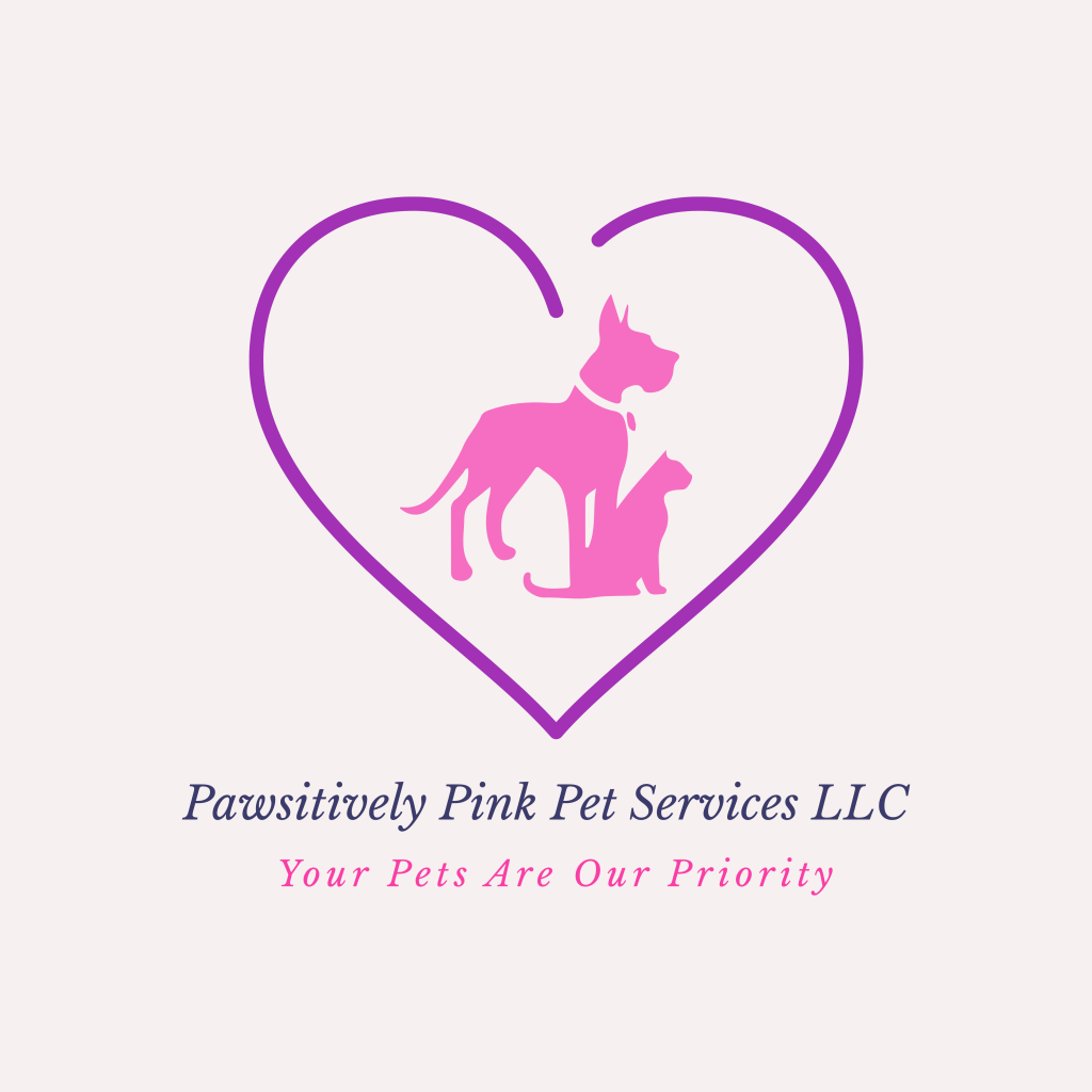 Pawsitively Pink Pet Services Logo