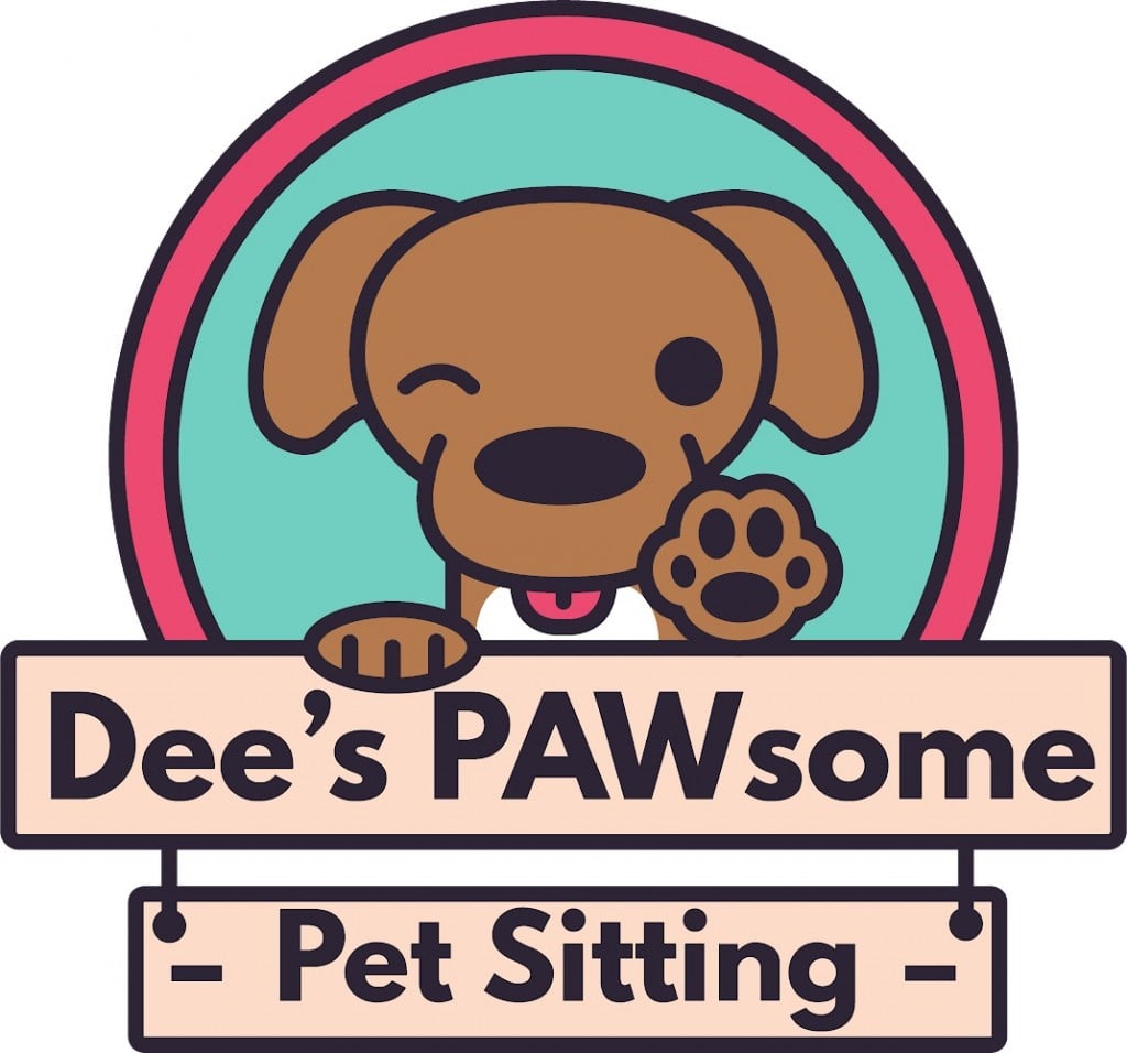 Dee’s PAWsome Pet Sitting Logo