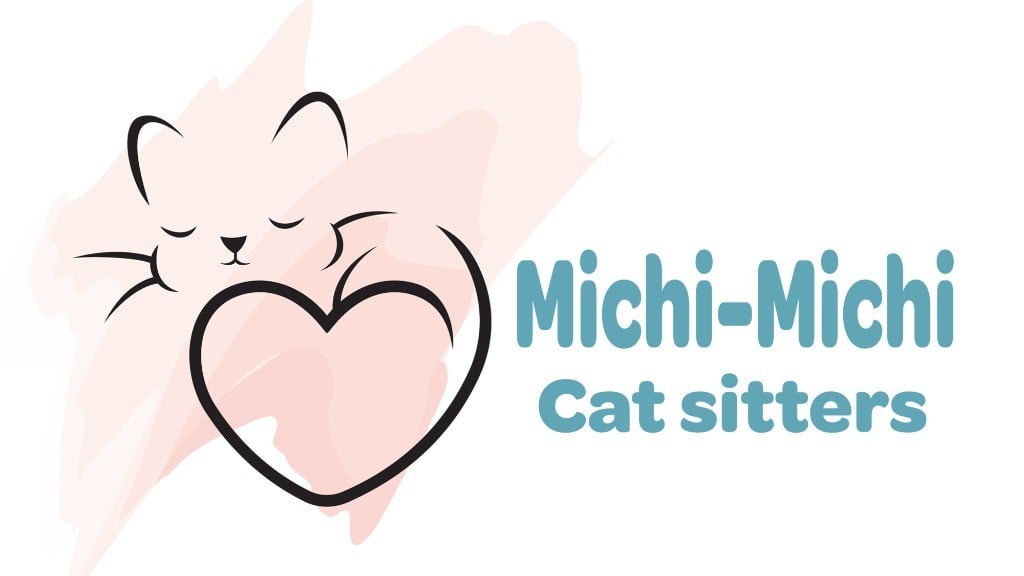Michi-Michi Cat Sitting (Noemi Cat Sitting) Logo