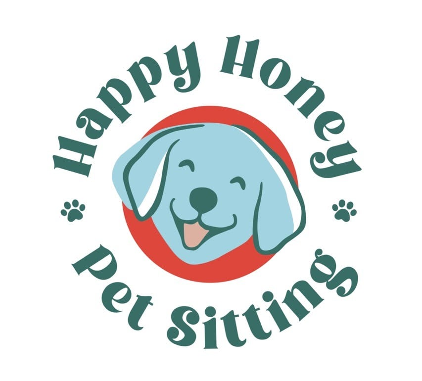 Happy Honey Pet Sitting Logo