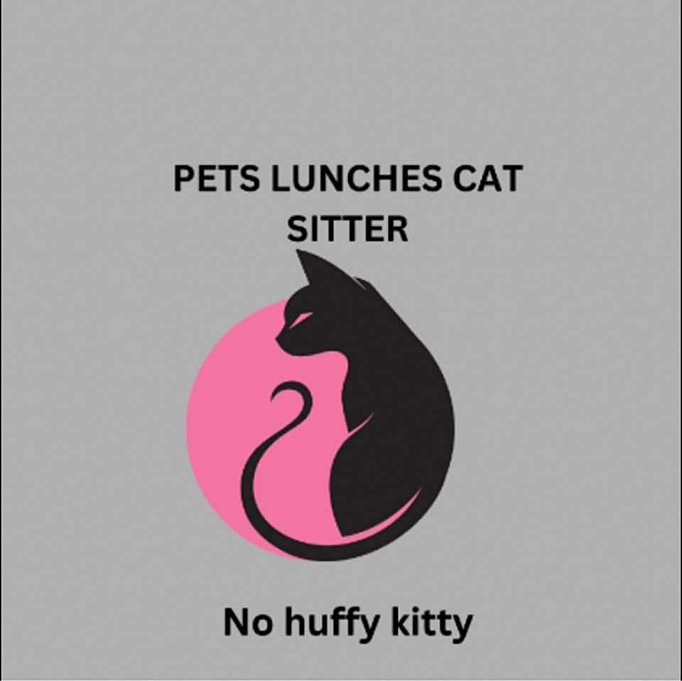 Pets lunches - West Lothian purrtastic cat sitter, No huffy kitty Logo