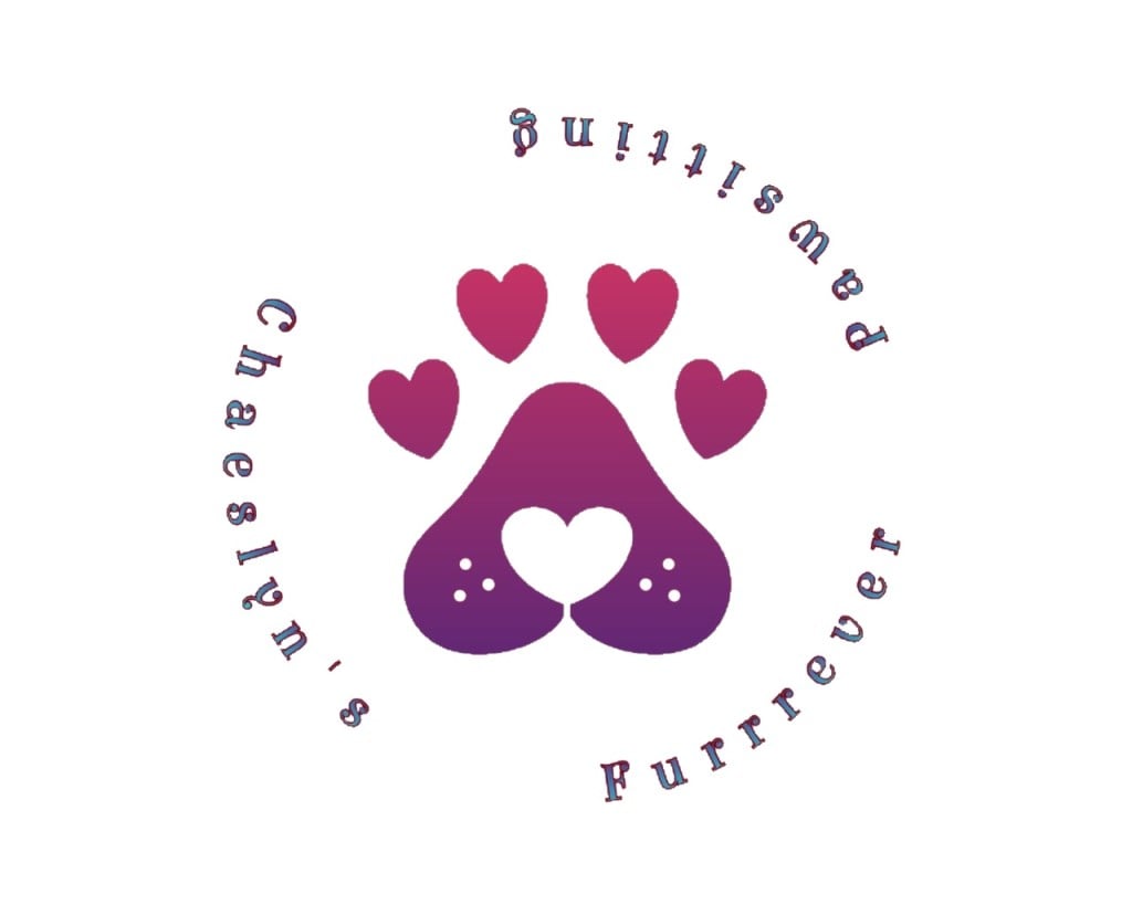 Chaeslyn’s Furrrever Pawsitting, LLC. Logo