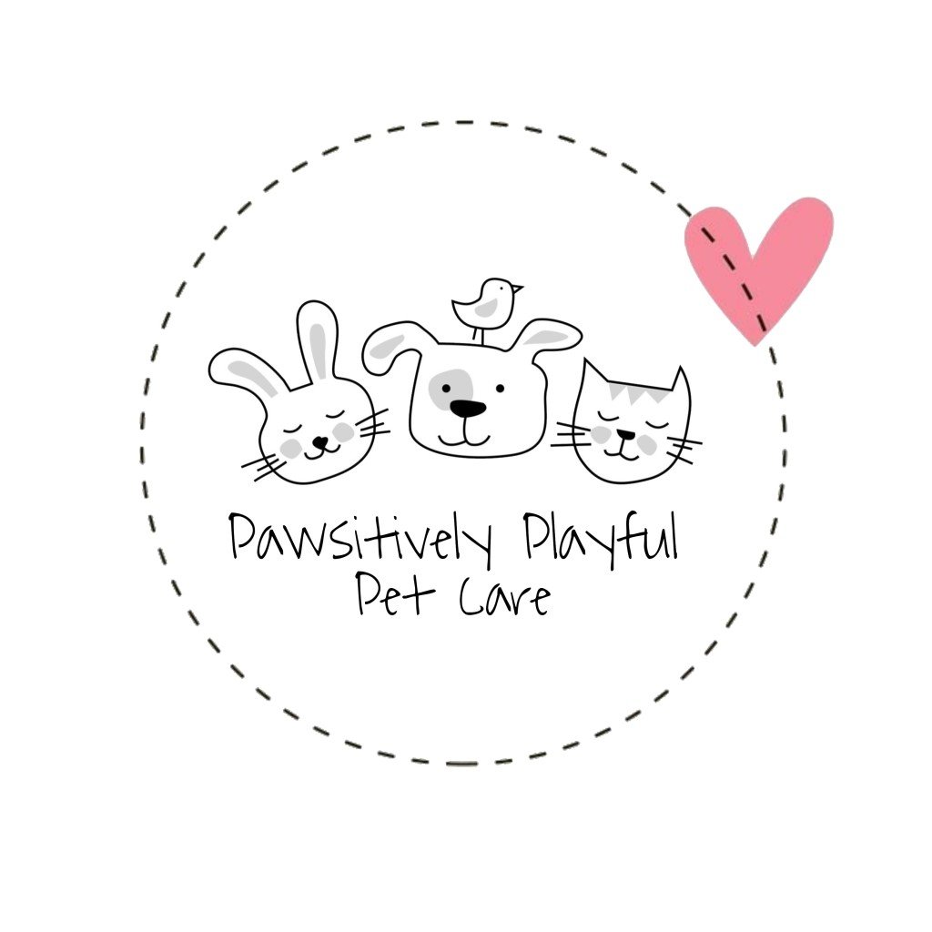 Pawsitively Playful Pet Care Logo