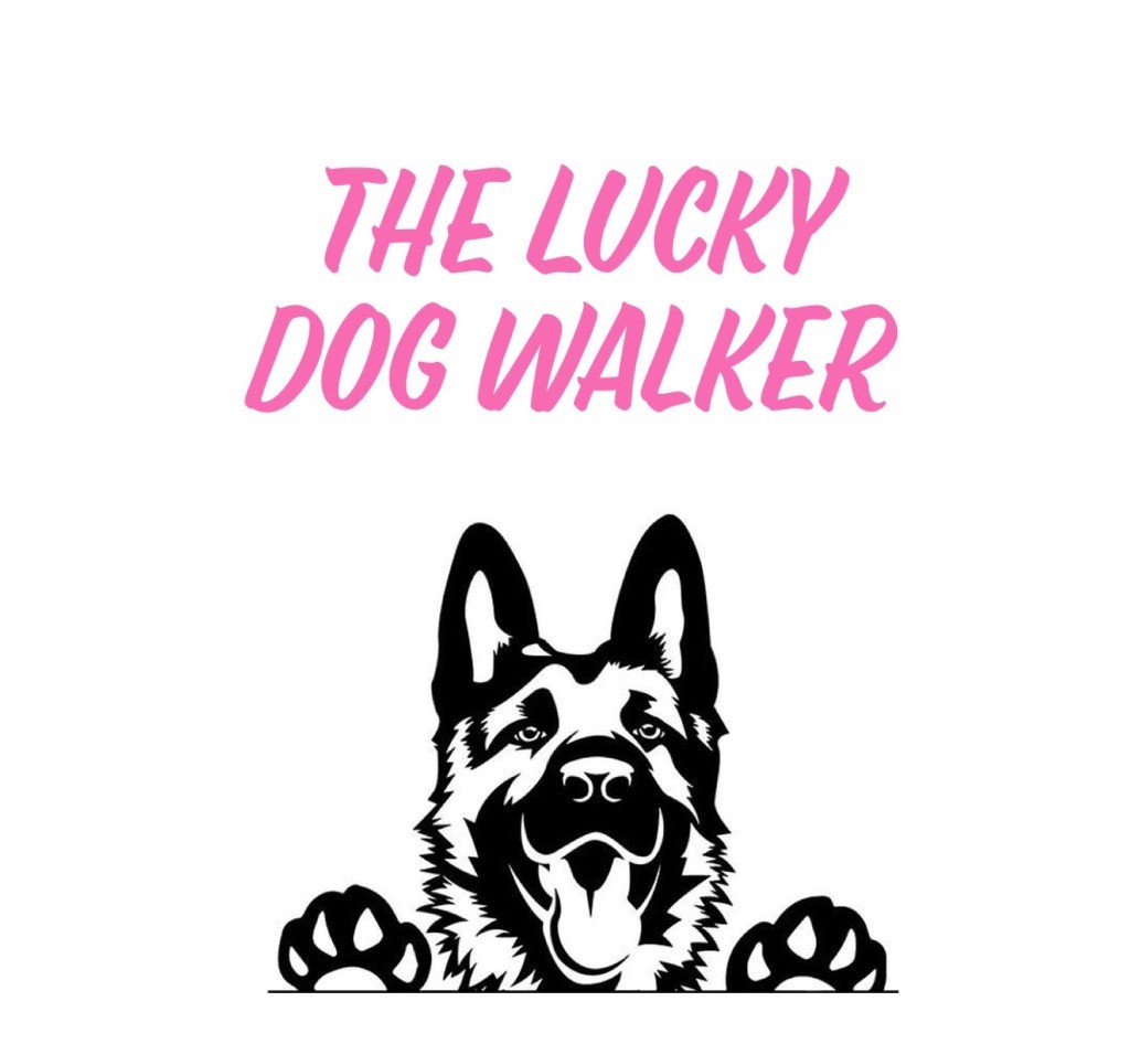 The Lucky Dog Walker Logo