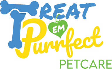 Treat Em Purrfect Pet Care Logo