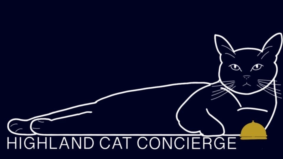 Highland Cat Concierge Logo