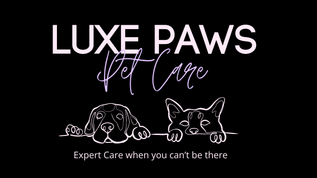 Luxe Paws Pet Care Logo