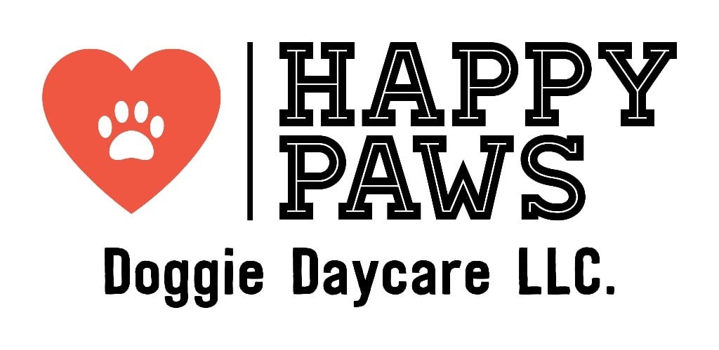 Happy Paws Doggie Daycare LLC. Logo