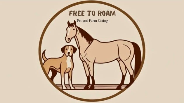 Free to Roam Pet and Farm Sitting Logo